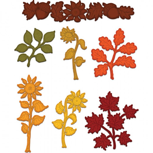 Cut and Emboss Dies - Sunflower Accents