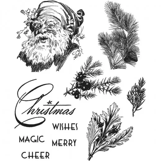 Cling Stamps by Tim Holtz - Christmas Classic