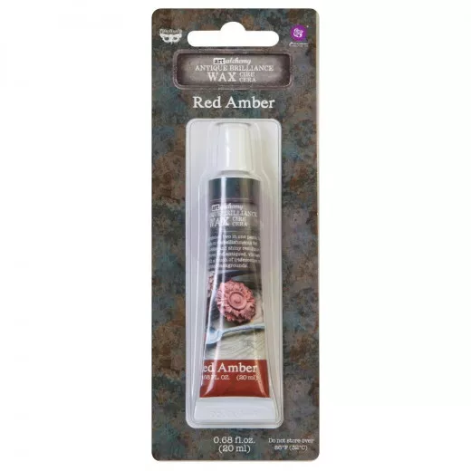 Alchemy Antique Brilliance Wax - Red Amber