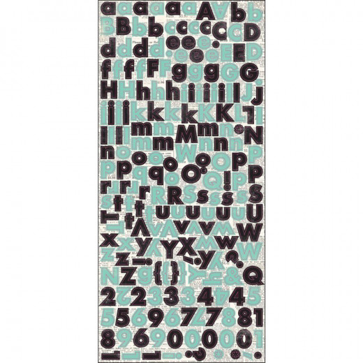 Modern Millinery Alpha Sticker