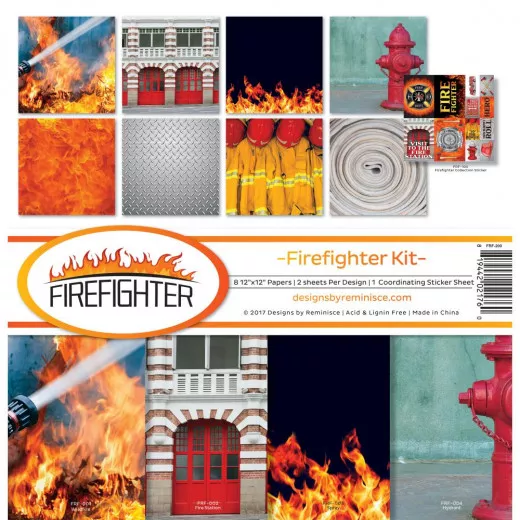 Firefighter 12x12 Collection Kit