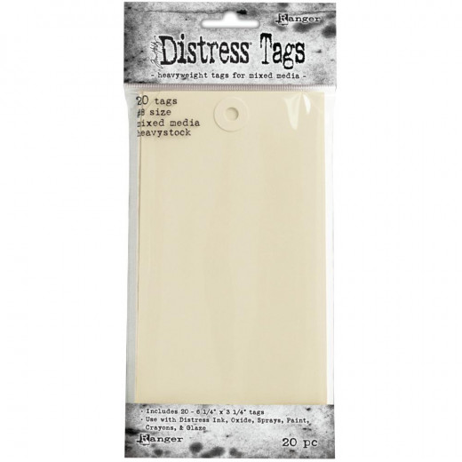 Tim Holtz Distress Mixed Media Heavystock Tags No. 8