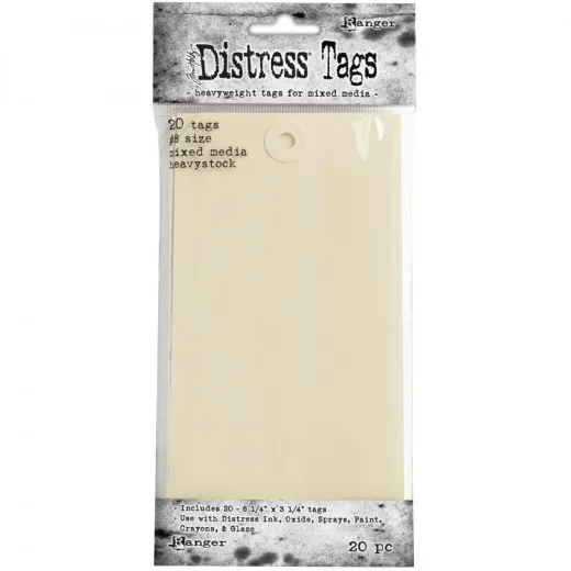 Tim Holtz Distress Mixed Media Heavystock Tags No. 8