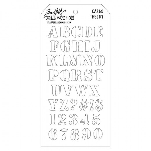 Tim Holtz Layered Stencil - Cargo