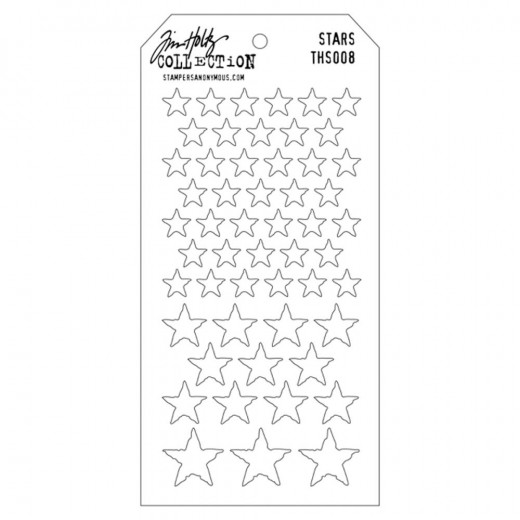 Tim Holtz Layered Stencil - Stars