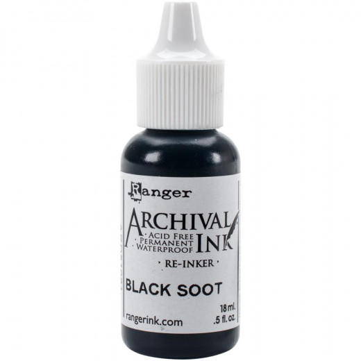 Distress Archival Reinker - Black Soot