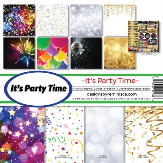 Its Party Time 12x12 Collection Kit