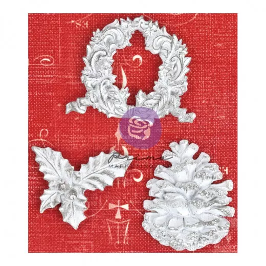 Holiday Winter Jubilee Resin Embellishments
