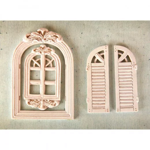 Shabby Chic Resin Windows 3