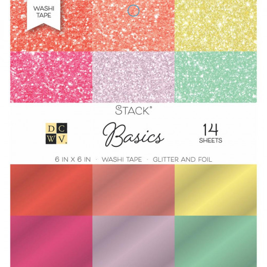 Washi Brights Cardstock Stack