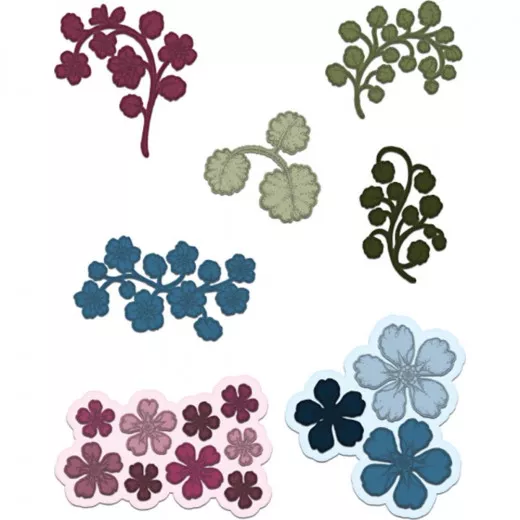 Cut and Emboss Dies - Wildwood Florals