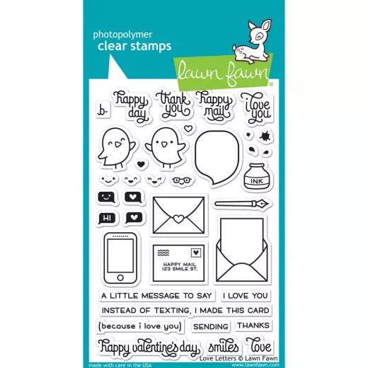 Clear Stamps - Love Letters