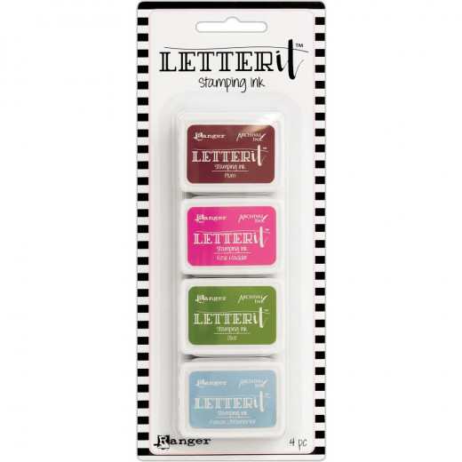 Letter It Stamping Ink Set No. 2