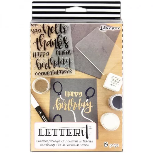 Ranger Letter It Embossing Technique Kit