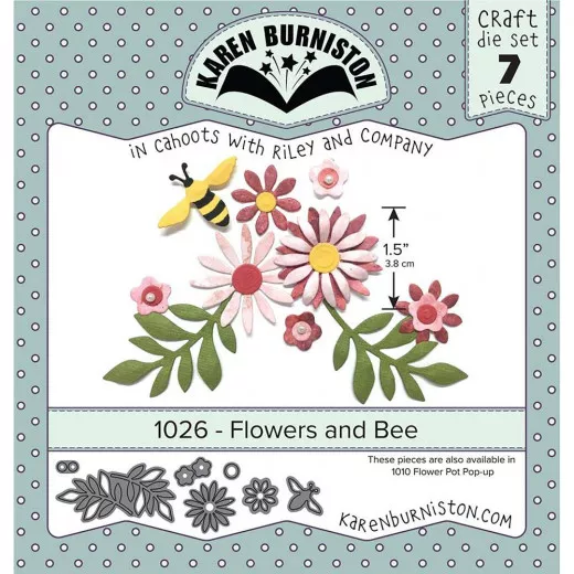 Karen Burniston Dies - Flowers and Bee