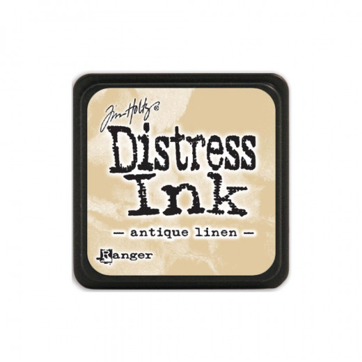 Distress Mini Ink Kissen - Antique Linen