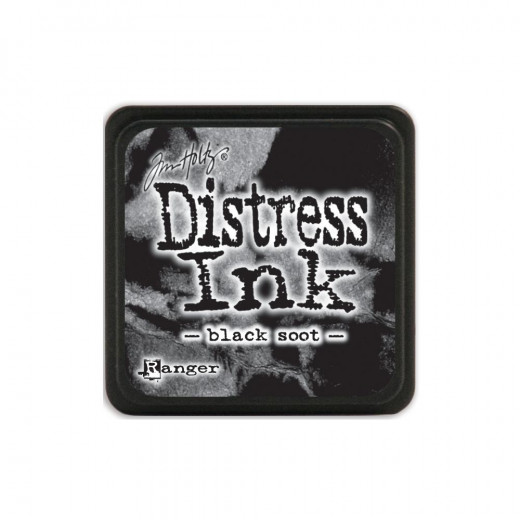 Distress Mini Ink Kissen - Black Soot