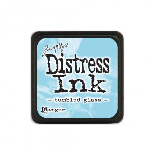 Distress Mini Ink Kissen - Tumbled Glass