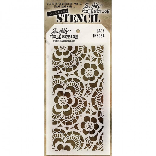 Tim Holtz Layered Stencil - Lace