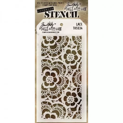 Tim Holtz Layered Stencil - Lace