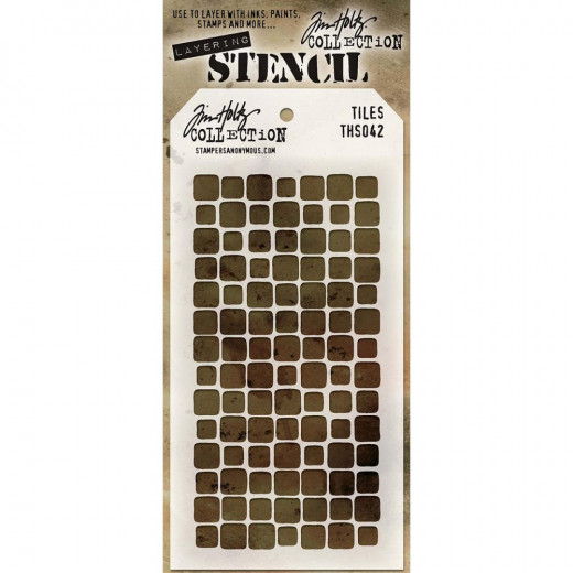 Tim Holtz Layered Stencil - Tiles