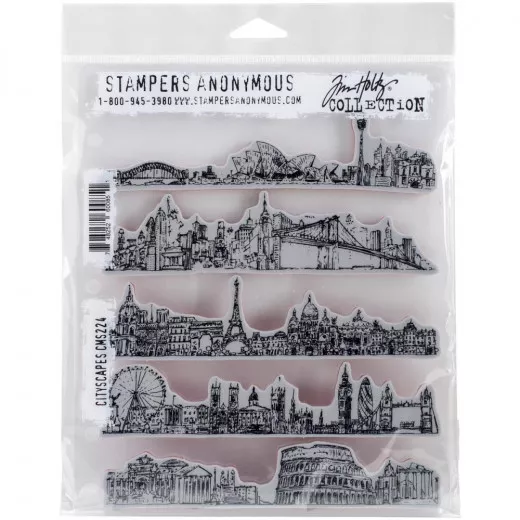 Cling Stamps by Tim Holtz - Cityscapes