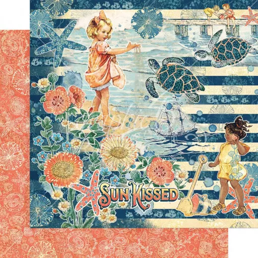 Sun Kissed Designpapier - Sun Kissed