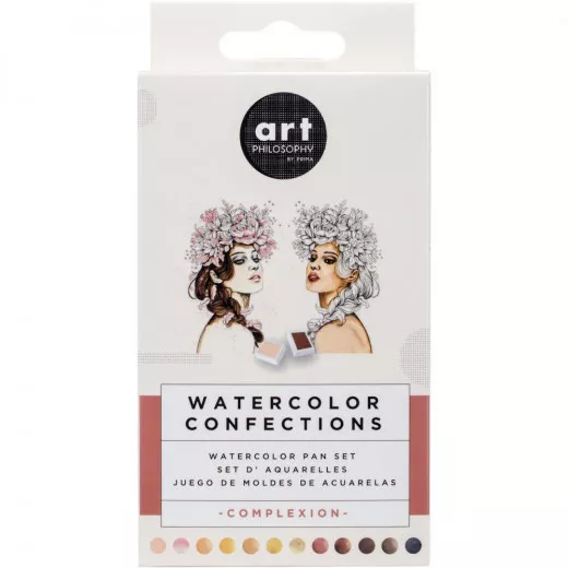 Prima Confections Watercolor Pans - Complexion