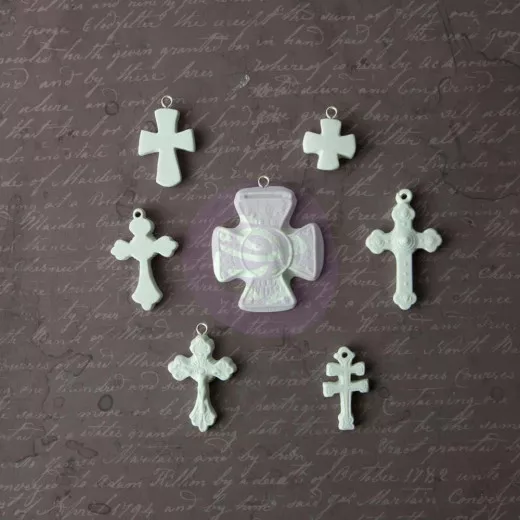 Archival Cast Embellishments - Crosse Icons