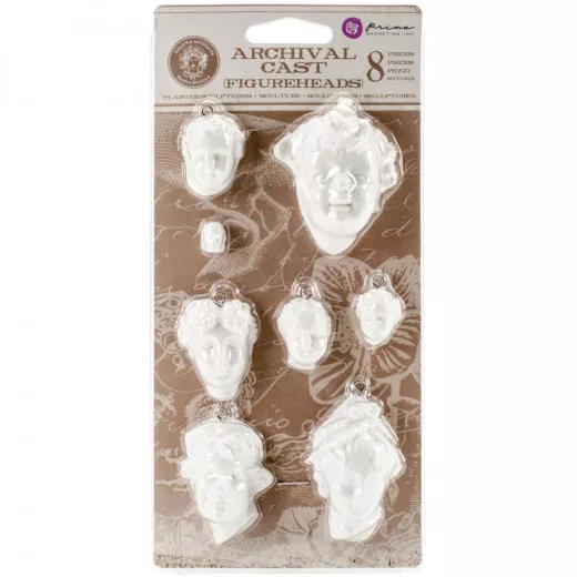 Archival Cast Embellishments - Figureheads