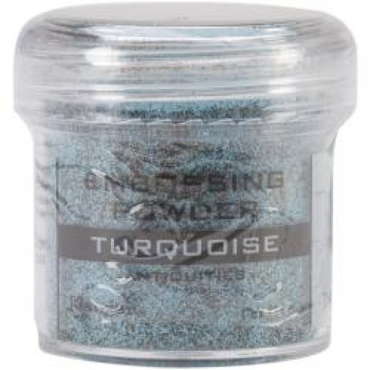 Embossing Pulver - Turquoise