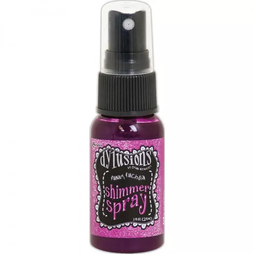 Dylusions Shimmer Spray- Funky Fuchsia