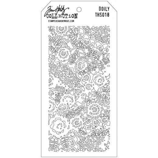 Tim Holtz Layered Stencil - Doily