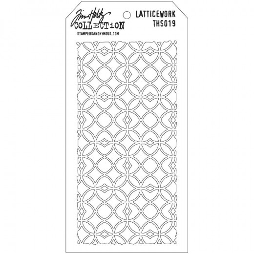 Tim Holtz Layered Stencil - Latticework