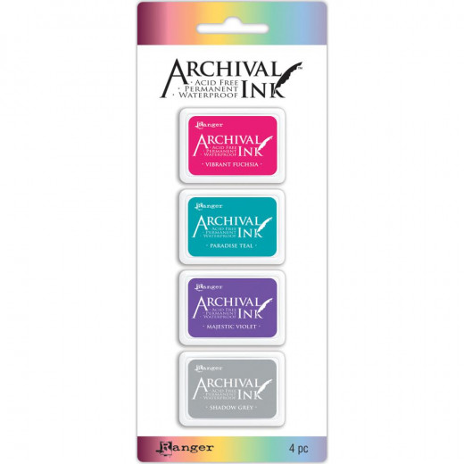 Archival Mini Ink Pad Kit 4