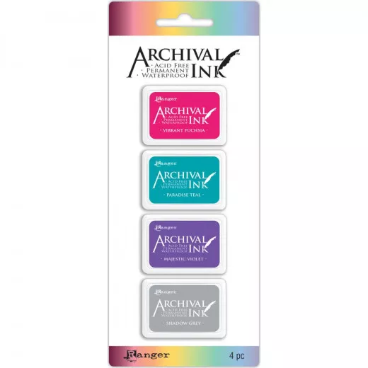 Archival Mini Ink Pad Kit 4