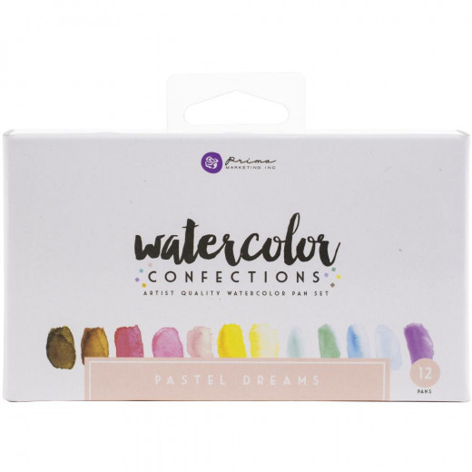 Prima Confections Watercolor Pans - Pastel Dreams