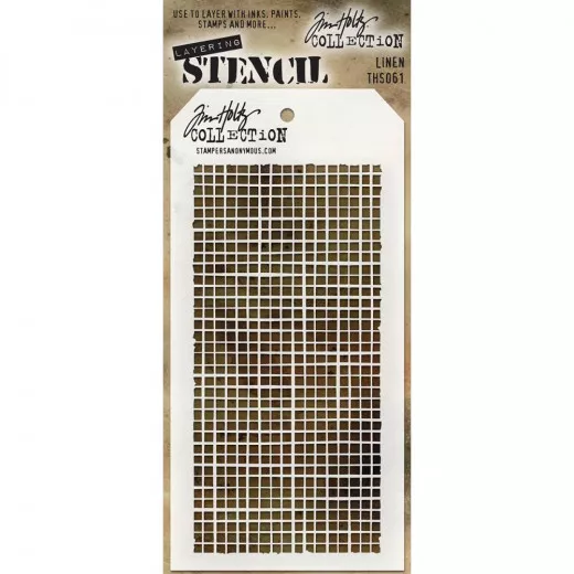 Tim Holtz Layered Stencil - Linen