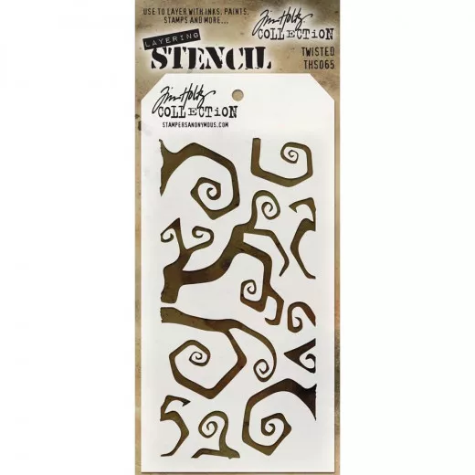 Tim Holtz Layered Stencil - Twisted