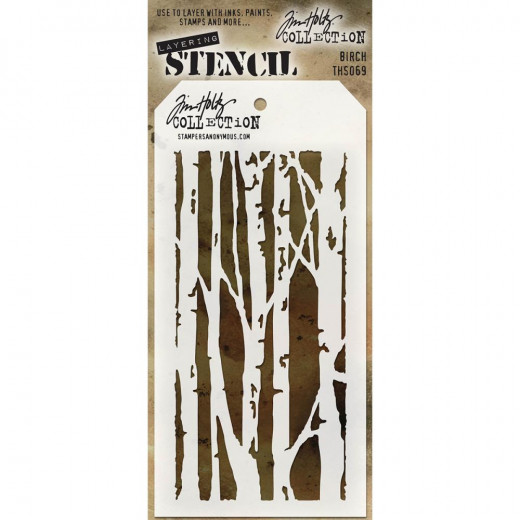 Tim Holtz Layered Stencil - Birch