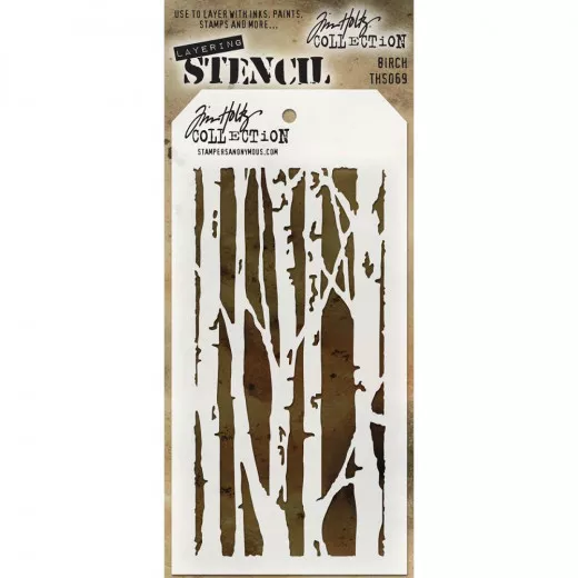 Tim Holtz Layered Stencil - Birch