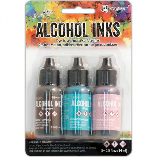 Alcohol Ink Kit - Retro Cafe