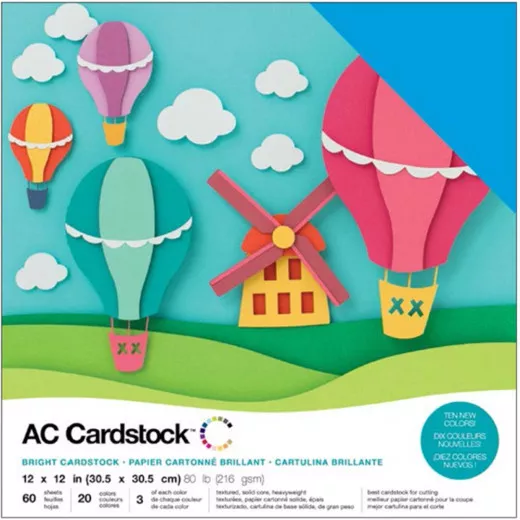 Variety Cardstock Pack - Brights