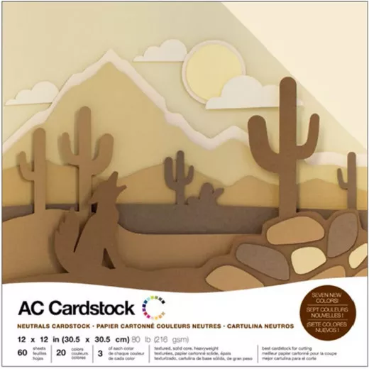 Variety Cardstock Pack - Neutrals