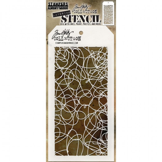 Tim Holtz Layered Stencil - Doodle