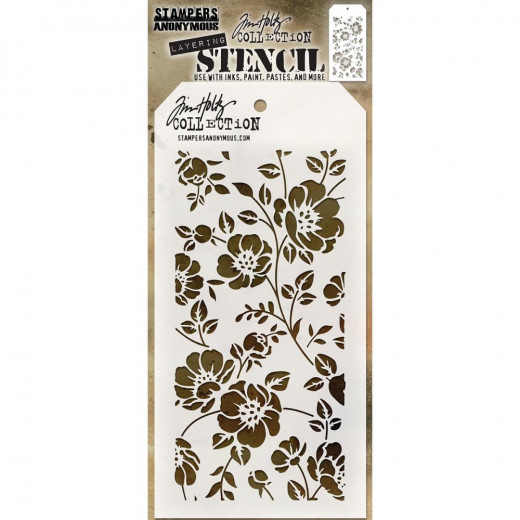 Tim Holtz Layered Stencil - Floral