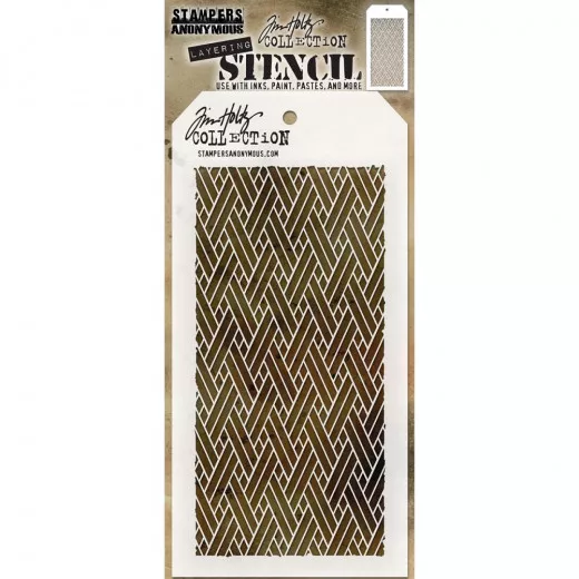 Tim Holtz Layered Stencil - Woven