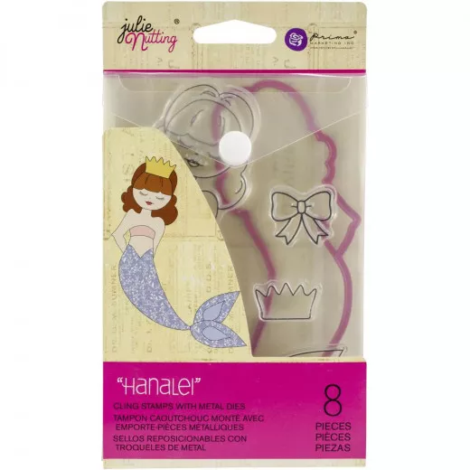 Julie Nutting Stamp and Die Set - Mermaid Kisses Hanalei