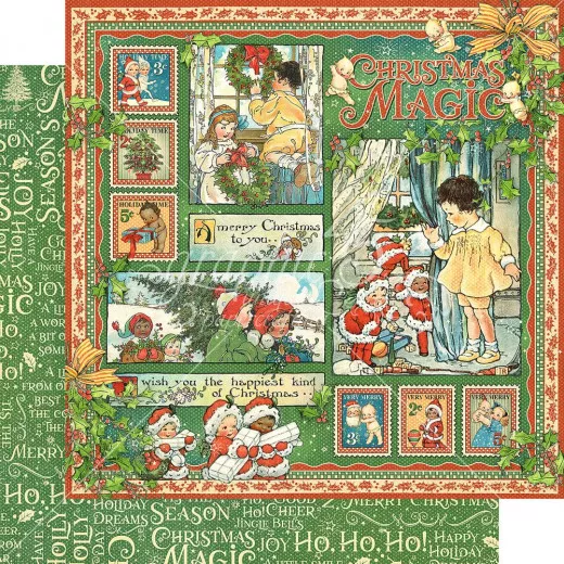 Christmas Magic Designpapier - Christmas Magic