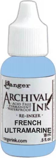 Archival Re-Inker - French Ultramarine